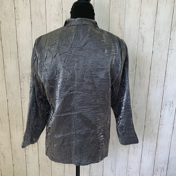 Patchington Silver Blouse Medium - Picture 2 of 4